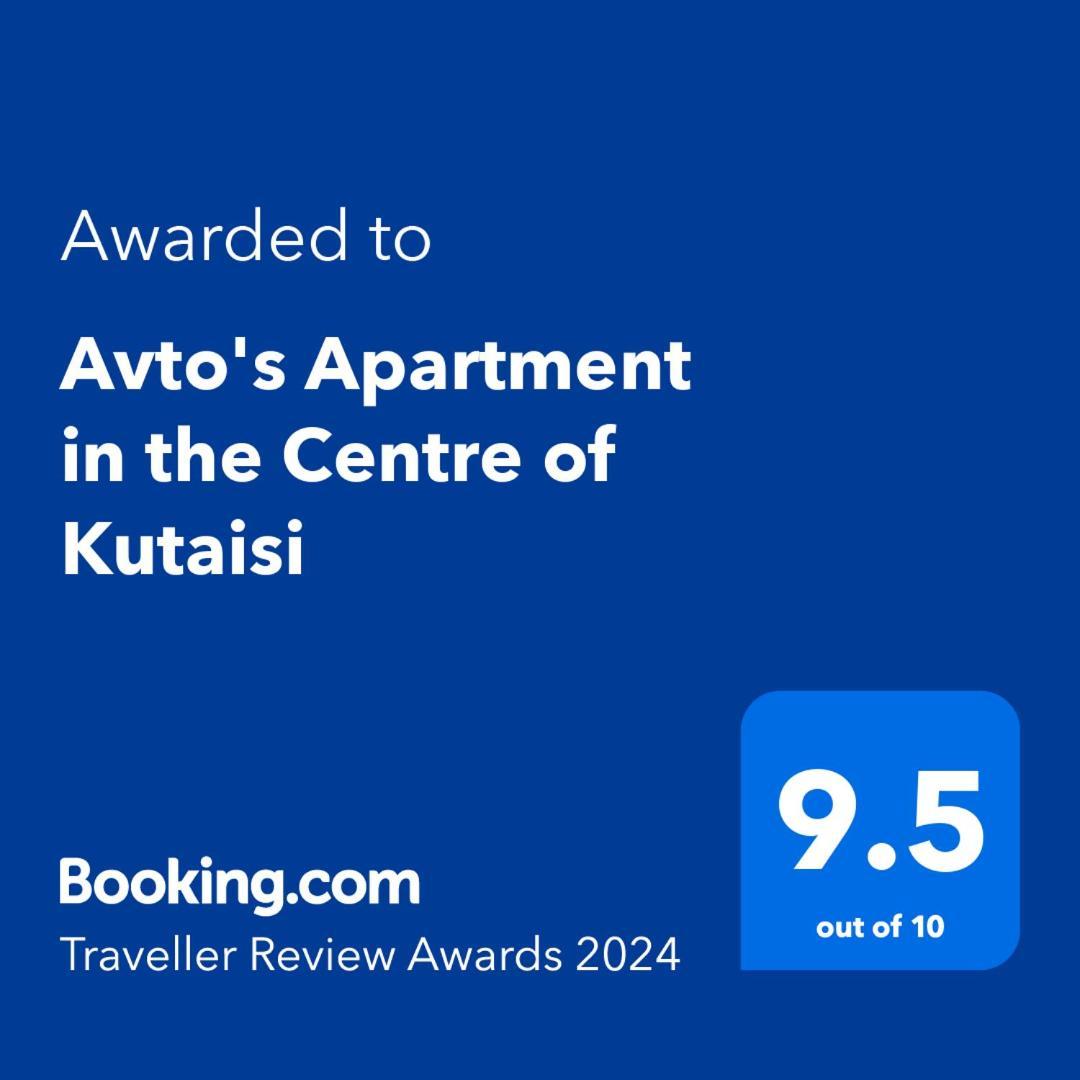 Avto'S Apartment In The Centre Of Kutaisi Eksteriør bilde